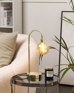 Lampa stołowa RAMIS Metal Złoty Lumarko!