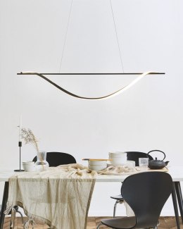 Lampa wisząca LED BODRI Metal Czarny Lumarko!