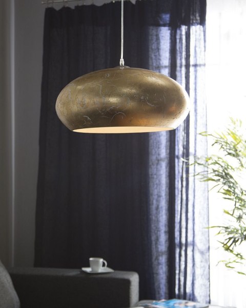 Lampa wisząca LIMNATIS Metal Złoty