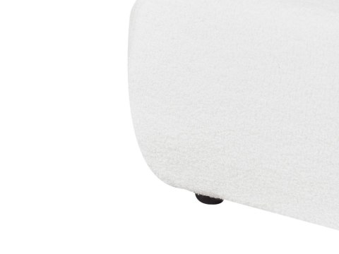 Łóżko wodne Boucle VINAY 180 x 200 cm Biały