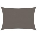 Żagiel przeciwsłoneczny, 160 g/m², antracytowy, 3x4 m, HDPE Lumarko!
