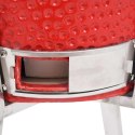 Ceramiczny grill Kamado z wędzarnią, 76 cm Lumarko!
