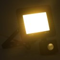 Reflektor LED z czujnikiem, 30 W, ciepłe białe światło Lumarko!