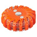 ProPlus Dysk ostrzegawczy 16 LED, pomarańczowy 540322 Lumarko!