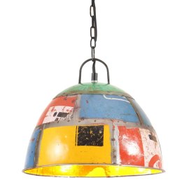 Industrialna lampa wisząca, 25 W, kolorowa, okrągła, 31 cm, E27 Lumarko!