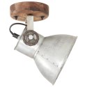 Industrialne lampy ścienne/sufitowe 2 szt. srebrne 20x25 cm E27 Lumarko!