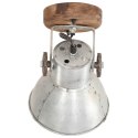 Industrialne lampy ścienne/sufitowe 2 szt. srebrne 20x25 cm E27 Lumarko!