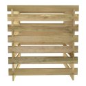 Kompostownik z listew, 90x90x90 cm, impregnowana sosna Lumarko!