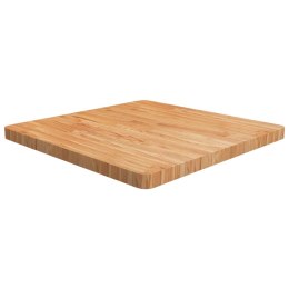 Kwadratowy blat do stolika, jasnobrązowy, 70x70x4 cm, dębowy Lumarko!