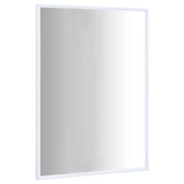 Lustro w białej ramie, 70x50 cm Lumarko!