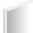Lustro w białej ramie, 70x50 cm Lumarko!