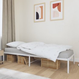 Metalowa rama łóżka, biała, 80x200 cm Lumarko!