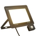 Reflektor LED z czujnikiem, 100 W, ciepłe białe światło Lumarko!