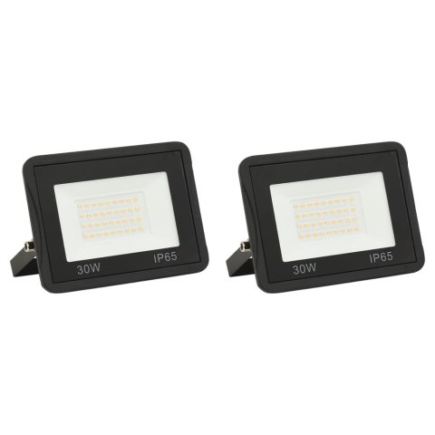 Reflektory LED, 2 szt., 30 W, ciepłe białe światło Lumarko!