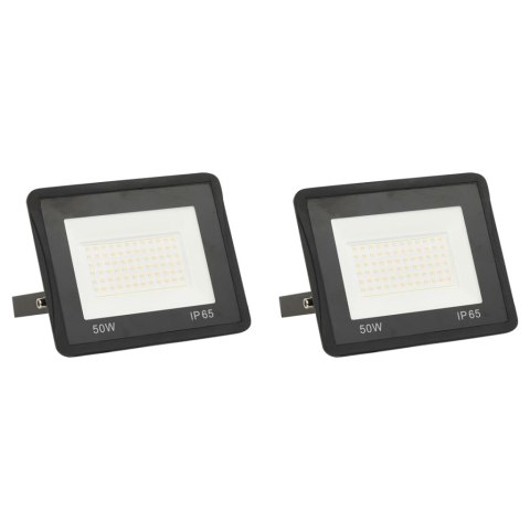 Reflektory LED, 2 szt., 50 W, ciepłe białe światło Lumarko!