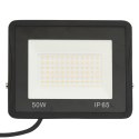 Reflektory LED, 2 szt., 50 W, ciepłe białe światło Lumarko!