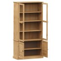 Witryna VIGO, 85x35x170 cm, lite drewno sosnowe Lumarko!