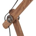 Industrialna lampa stołowa, mosiężna, okrągła, 58x18x90 cm, E27 Lumarko!