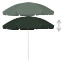Parasol plażowy, zielony, 300 cm Lumarko!