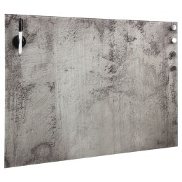 Ścienna tablica magnetyczna, szklana, 80 x 60 cm Lumarko!