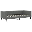 Sofa rozsuwana z materacami, ciemnoszara, 100x200 cm, tkanina Lumarko!