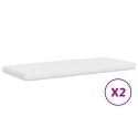 Sofa rozsuwana z materacami, ciemnoszara, 90x200 cm, tkanina Lumarko!