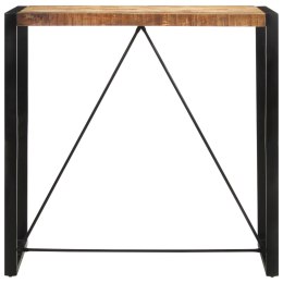 Stolik barowy, 110x55x110 cm, surowe lite drewno mango Lumarko!