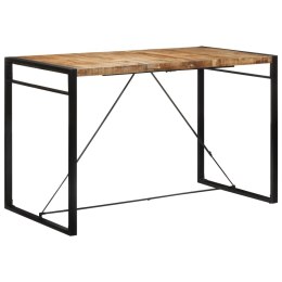 Stolik barowy, 175x90x110 cm, surowe lite drewno mango Lumarko!