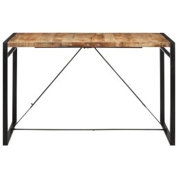 Stolik barowy, 175x90x110 cm, surowe lite drewno mango Lumarko!