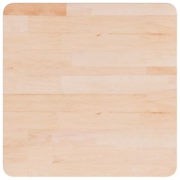 Kwadratowy blat do stolika, 50x50x4 cm, surowe drewno dębowe Lumarko!
