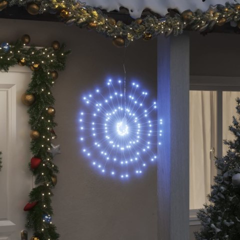 Ozdoby świąteczne, 140 lampek LED, 2 szt., zimna biel, 17 cm Lumarko!