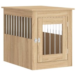 Kojec dla psa, dąb sonoma, 55x75x65 cm, materiał drewnopochodny Lumarko!