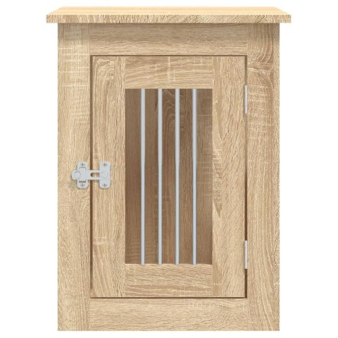 Kojec dla psa, dąb sonoma, 45x62x59 cm, materiał drewnopochodny Lumarko!