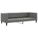Sofa rozsuwana z materacami, ciemnoszara, 80x200 cm, tkanina Lumarko!