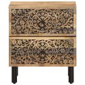 Szafki nocne, 2 szt., 40x33x46 cm, lite drewno mango Lumarko!