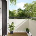 Parawan balkonowy, kremowy, 90x800 cm, 100% poliester Oxford Lumarko!