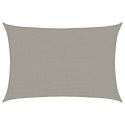 Żagiel przeciwsłoneczny, 160 g/m², jasnoszary, 2,5x4 m, HDPE Lumarko!