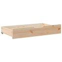 Szuflady pod łóżko, z kółkami, 2 szt., 95x55x16 cm, sosna Lumarko!
