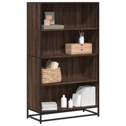 Regał, brązowy dąb, 80,5x35x139 cm, materiał drewnopochodny Lumarko!
