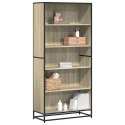 Regał, dąb sonoma, 80,5x35x170,5 cm, materiał drewnopochodny Lumarko!