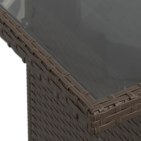 6-cz. zestaw wypoczynkowy do ogrodu, z poduszkami, brązowy Lumarko!