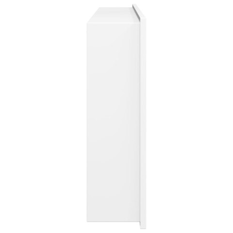 Wnęka prysznicowa, biała matowa, 62x32x9 cm, stal nierdzewna Lumarko!