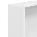 Wnęka prysznicowa, biała matowa, 62x32x9 cm, stal nierdzewna Lumarko!