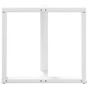 Nogi do stołu jadalnego, 2 pcs., białe, 70x35x(72-73) cm, stal Lumarko!