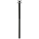 Nogi do stołu jadalnego, 2 szt., antracyt, 57x(72-73) cm, stal Lumarko!