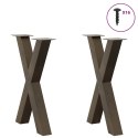 Nogi do stołu jadalnianego, 2 szt., 60x(72-73) cm, stal Lumarko!