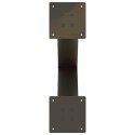Nogi do stołu jadalnianego, 2 szt., 60x(72-73) cm, stal Lumarko!