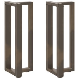 Nogi do stołu konsolowego, 2 szt., 25x28x(72-73) cm, stal Lumarko!