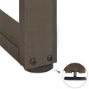 Nogi do stołu konsolowego, 2 szt., 25x28x(72-73) cm, stal Lumarko!