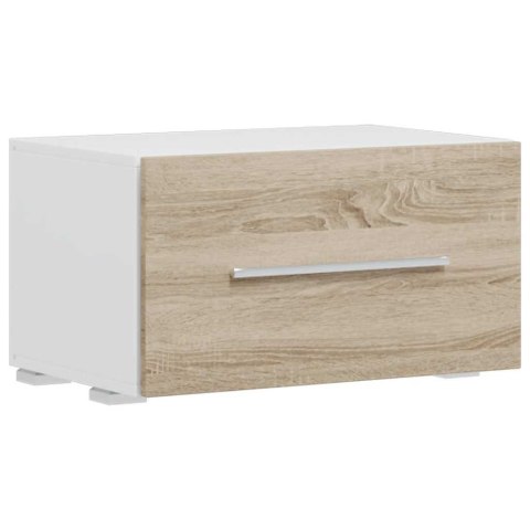 5-częściowe szafki pod telewizor z oświetleniem LED Sonoma Oak Lumarko!